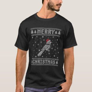Xmas Weihnachtsmannmütze Blue Jay Bird Design Ugge T-Shirt