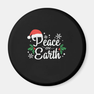 Xmas Weltfrieden Magnet