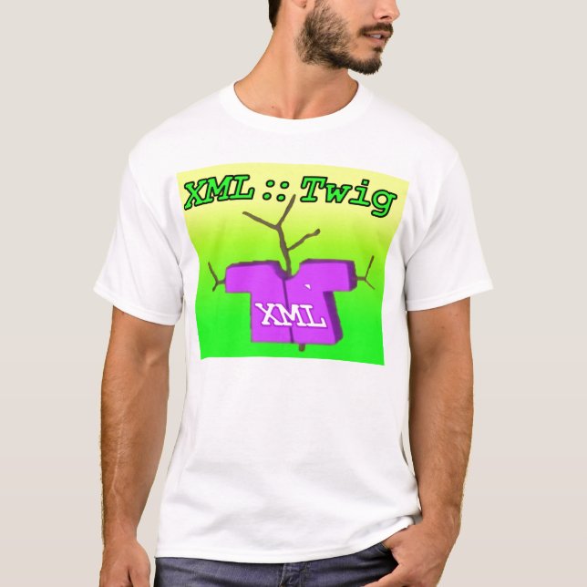 XML:: Zweig, der T - Shirt (Vorderseite)