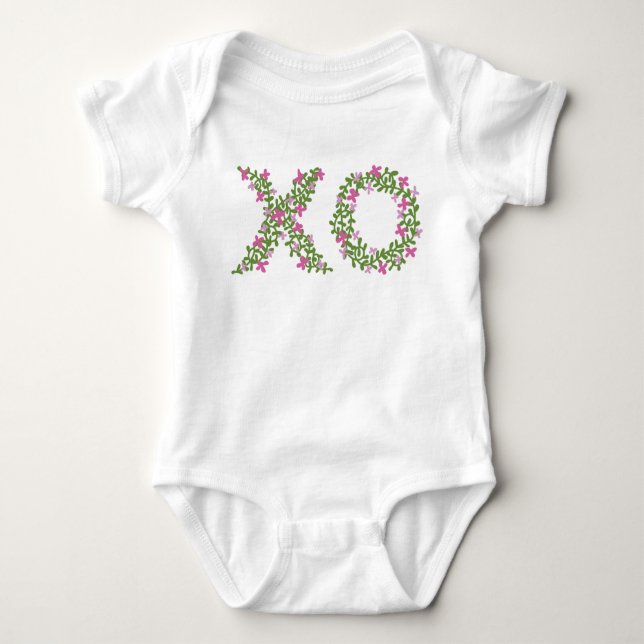 XO Baby Bodysuit Baby Strampler (Vorderseite)
