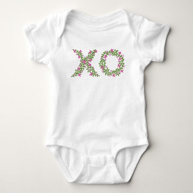 XO Baby Bodysuit Strampler (Vorderseite)