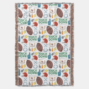 XO Fußballsaison Touchdown First Down Tailgate Decke