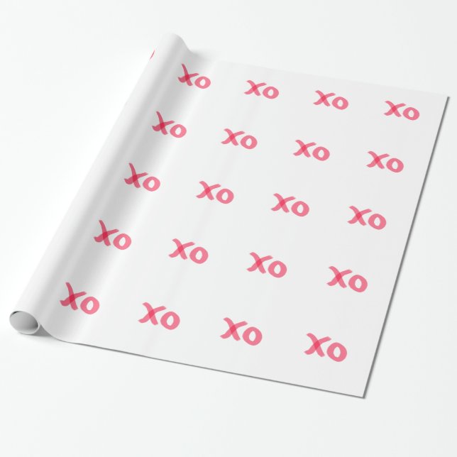 xo geschenkpapier (Ungerollt)