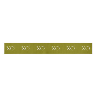 XO Gold Ribbon Ripsband