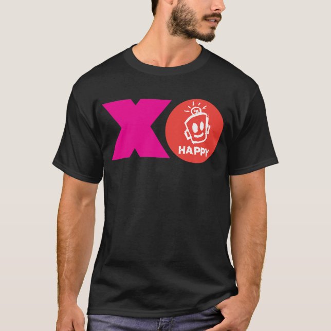 XO HAPPY-Shirt T-Shirt (Vorderseite)