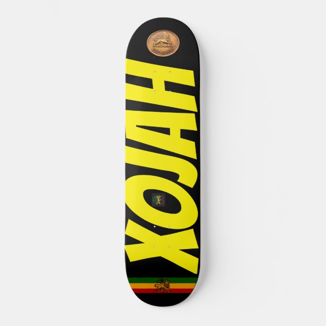 XO JAH Skateboard (Vorderseite)