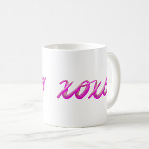 Xo-pink Kaffeetasse