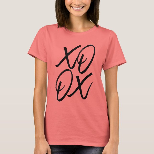 XO-Pinselschrift T-Shirt (Vorderseite)