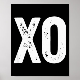 Xo Umarmungen und Küsse Valentinstag Valentinstag Poster