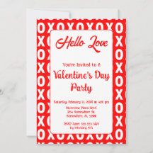 XO Valentinstag Party