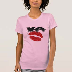 XO XO küssen mir Retro-T - Shirt / Hens Fun Party