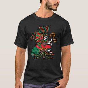 Xochiquetzal - Blume Feather - Göttin der Liebe T-Shirt