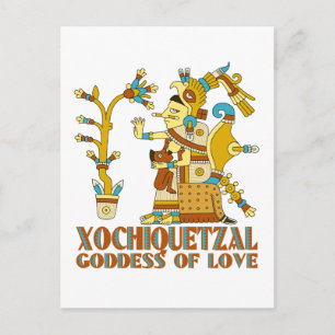 Xochiquetzal Postkarte