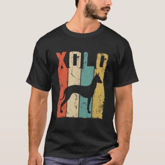 Xolo Xoloitzcuintle Mexikanischer Nackthund Vintag T-Shirt