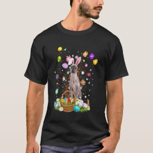 Xoloitzcuintli Hund Ostern Eier Jagd Korb Ostern T-Shirt