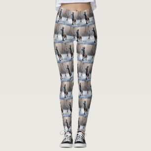 Xoloitzcuintli Lass es Weihnachten Leggings