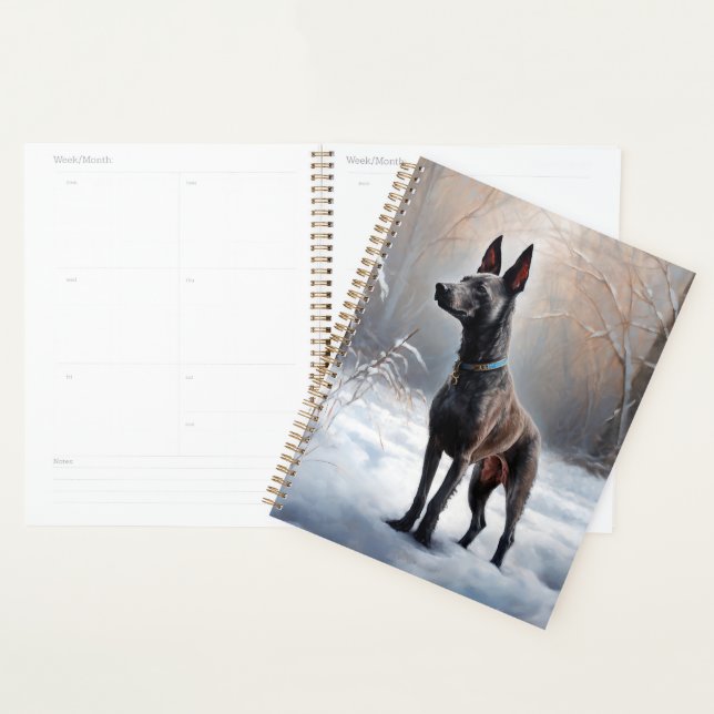 Xoloitzcuintli Lass es Weihnachten Planer (Anzeige)