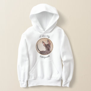 Xoloitzcuintli Malerei - Niedliche Original Dog Ar Hoodie