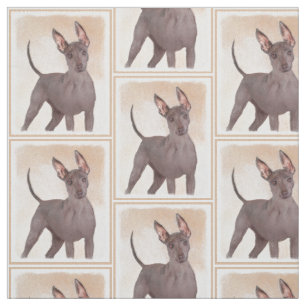 Xoloitzcuintli Malerei - Niedliche Original Hunde  Stoff
