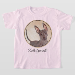 Xoloitzcuintli-Malerei - Süße originelle Hundekuns T-Shirt