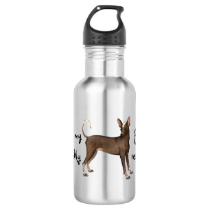 Xoloitzcuintli Rescue Edelstahlflasche