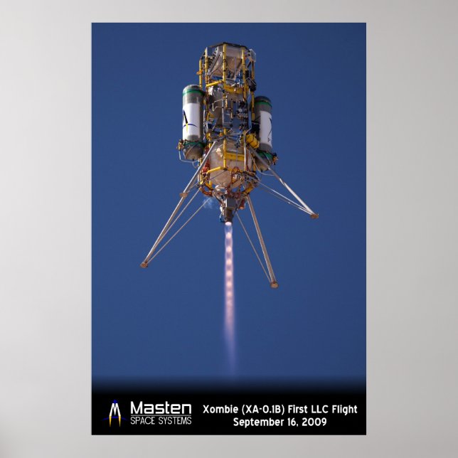 Xombie Free Flight Poster (Vorne)