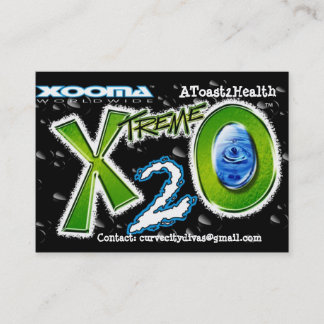 Xooma X2O A Toast 2Health Visitenkarte