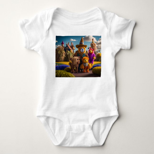 XOORIBOUS BABY STRAMPLER (Vorderseite)