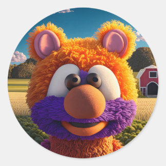 XOORIBOUS RUNDER AUFKLEBER