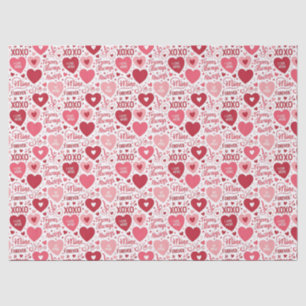 XOXO & Always Be Mine Valentinstag Seidenpapier