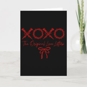 Xoxo Die Originalen Liebesbriefe Christliches Vale Karte