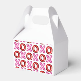 XOXO Foil red pink Valentinstag Brautparty Geschenkschachtel