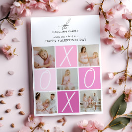 XOXO Foto Collage Valentines Feiertagskarte