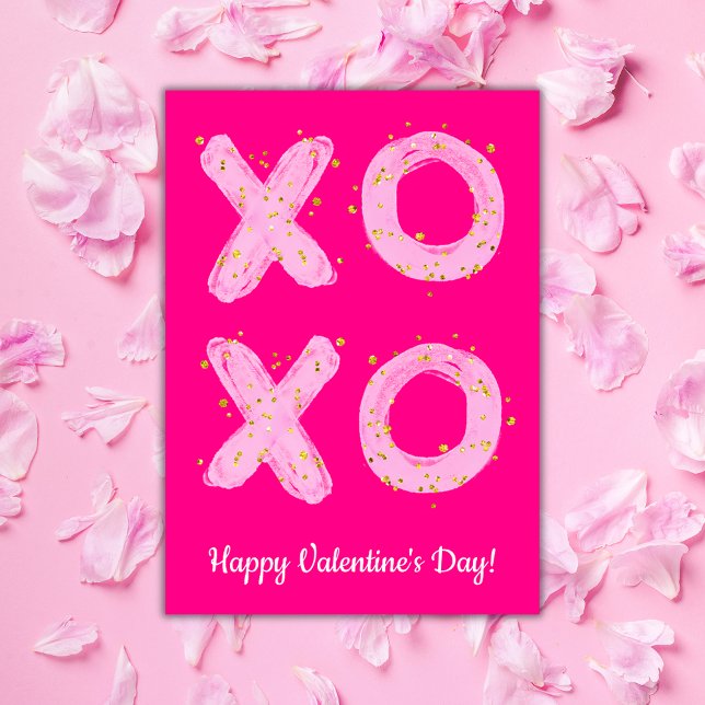 XOXO Frohes Valentinstag Karte (Von Creator hochgeladen)