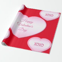 XOXO Frohes Valentintagspapier