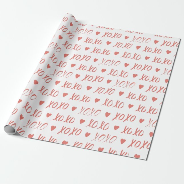 XOXO GESCHENKPAPIER (Ungerollt)