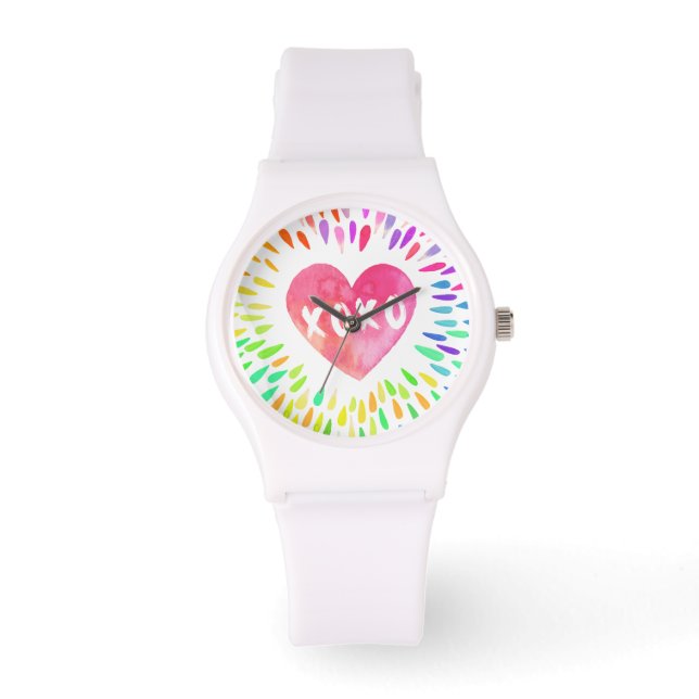 XoXo Heart Armbanduhr (Vorderseite)