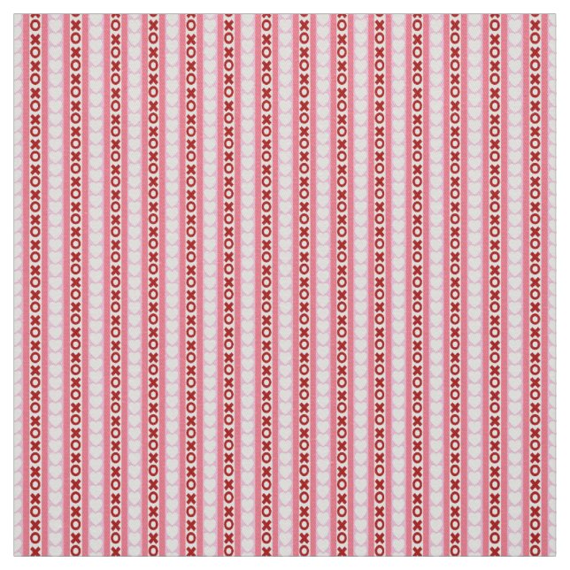 Xoxo Hearts Fabric Stoff (Muster)