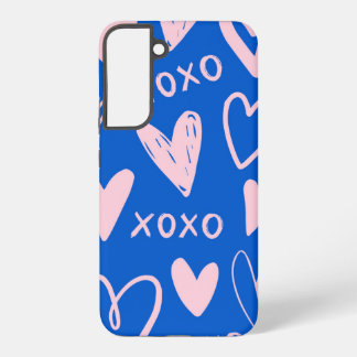 XOXO Hearts Samsung Galaxy 22+ Handyhülle Hülle