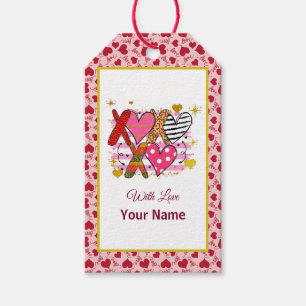 XOXO Herz Süß & Verspielt Geschenkanhänger