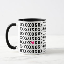 XOXO-Herz Tasse