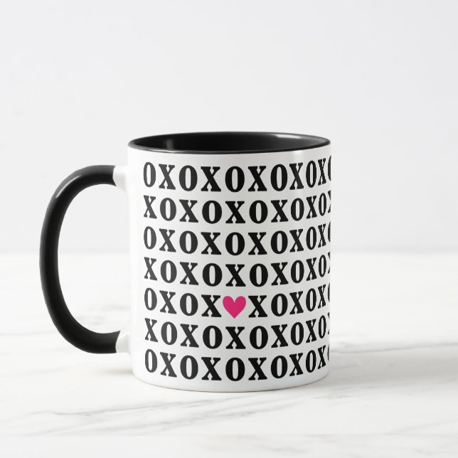 XOXO-Herz Tasse (Links)