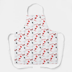 XOXO, ich Liebe Sie und Herzen Schürze