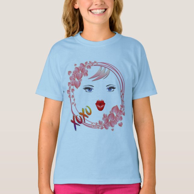 XoXo kiss T-Shirt (Vorderseite)