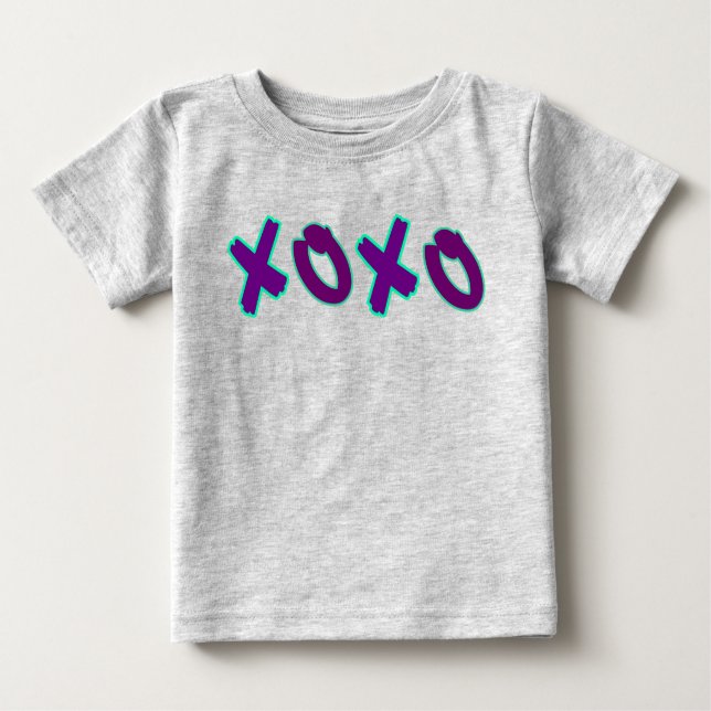 XOXO Kleinkind-T-Shirt Baby T-shirt (Vorderseite)