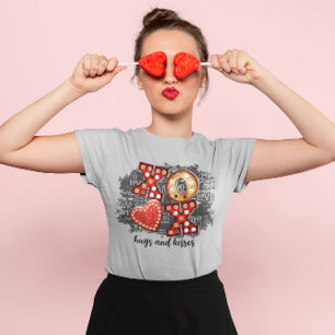 XOXO Liebe mehr, sorge weniger Herz  T-Shirt