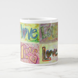 XOXO Liebe Mosaic Collage Paintings Tasse