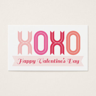 XOXO Liebe und Kisses Valentine's Day Geschenktag