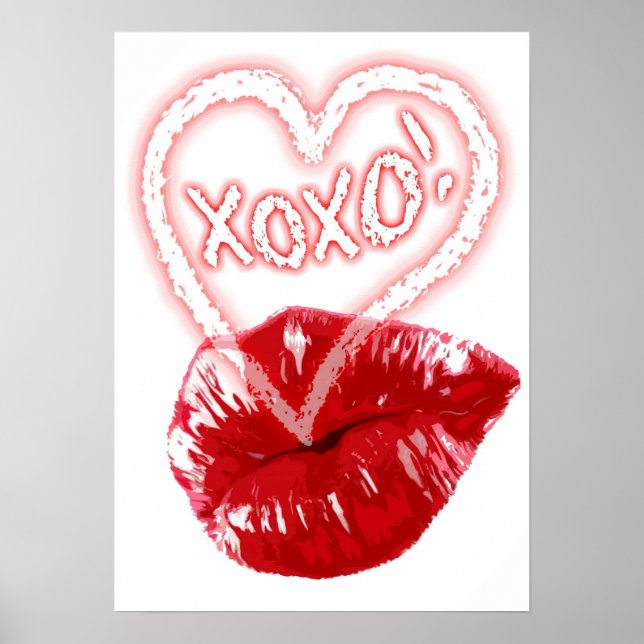 XOXO - LIPS POSTER (Vorne)