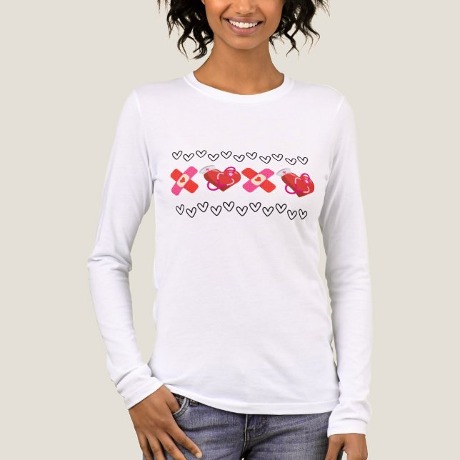 XOXO Medical Valentine's Day Shirt  (Vorderseite)